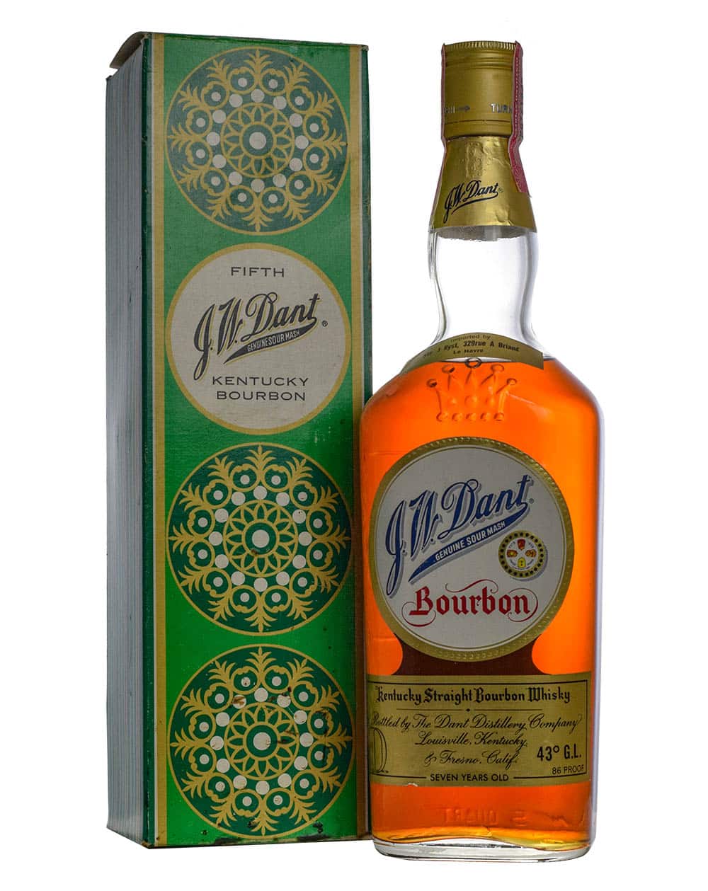 J.W. Dand 7 Years Old Sour Mash French Export Box Must Have Malts MHM