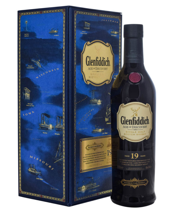 Glenfiddich Age of Discovery Bourbon Cask Reserve 19 Years Old Box Musthave Malts MHM