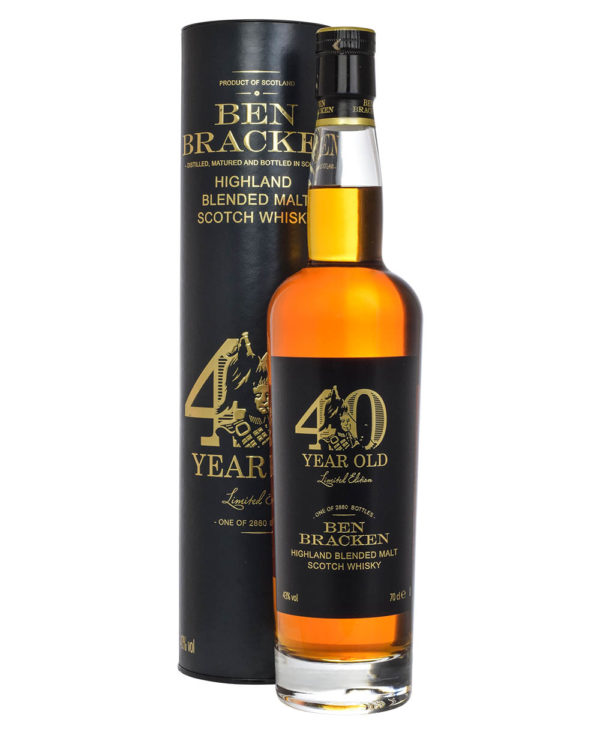 Ben Bracken 40 Years Old Blended Whisky Tube Must Have Malts MHM