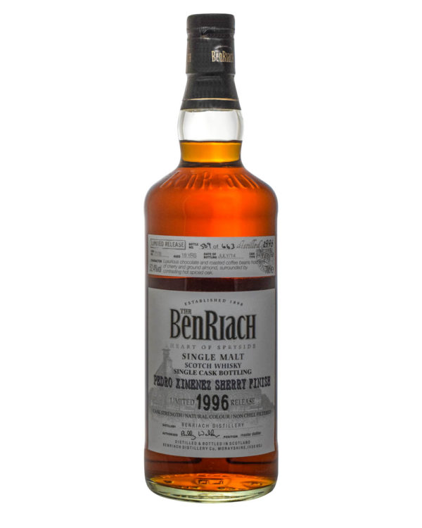 Benriach 18 Years Old Pedro Ximenez Sherry Finish Limited Release 1996-2014 Must Have Malts MHM