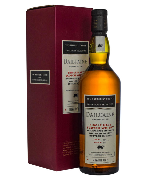 Dailuaine The Managers' Choice Cask #8476 1997-2009 Box Must Have Malts MHM