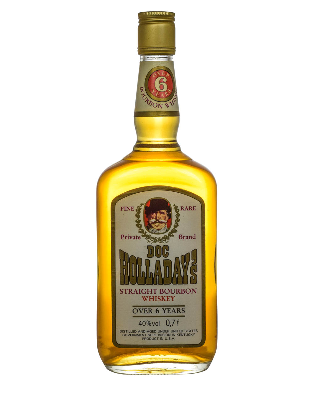 Doc Holladay's 6 Years Old Straight Bourbon Whiskey - Musthave Malts