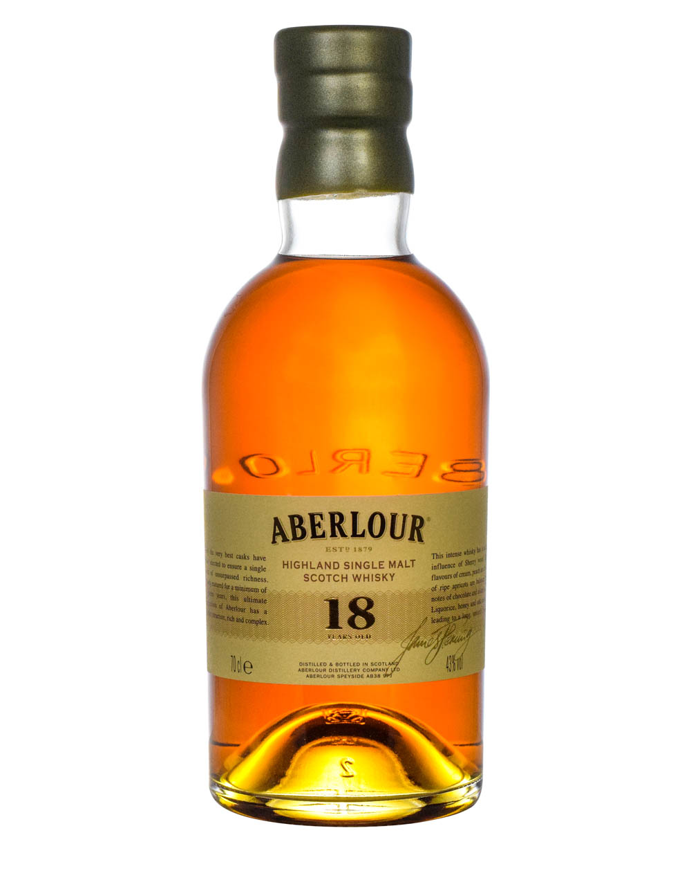 Aberlour Whisky Highland Single Malt 18 years - Aberlour Distillery