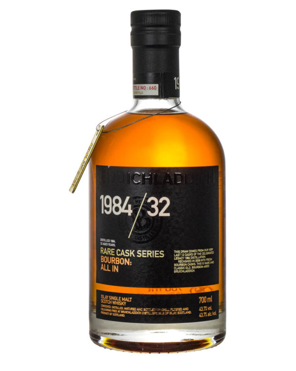 Bruichladdich 32 Years Old Rare Cask Series 1984 Must Have Malts MHM