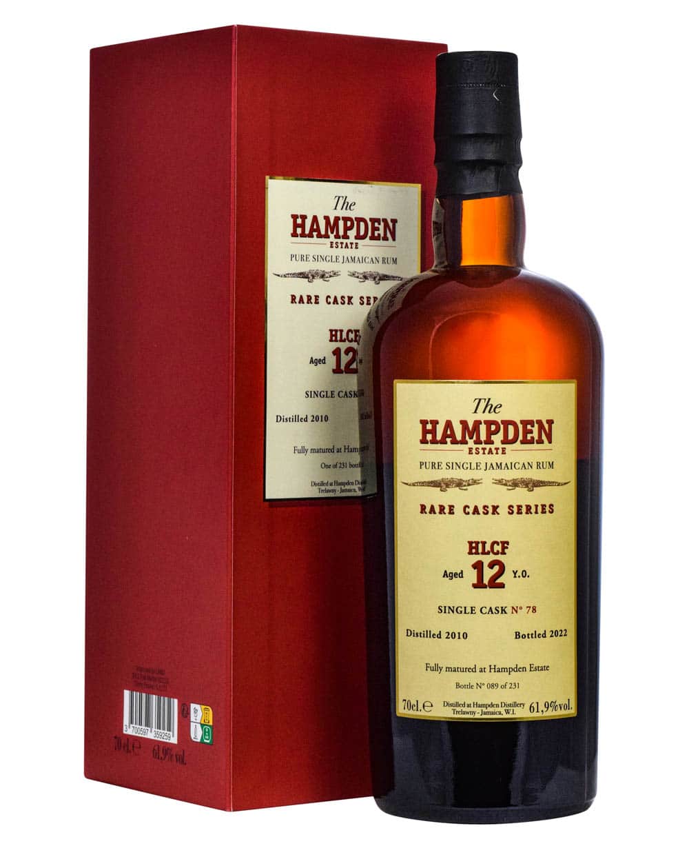 Hampden 12 Years Old HLCF Rare Cask Series Rum 2010-2022 Box Must Have Malts MHM